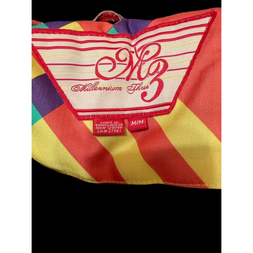 MILLENIUM THREE Tara Dakides Retro 2012 Snowboarding‎ Jacket Hooded Medium - Picture 7 of 9